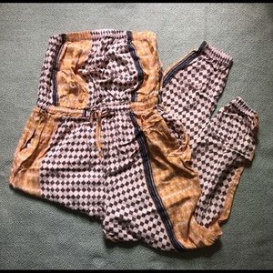 Forever 21 strapless romper jumpsuit beach cover size 0X 12